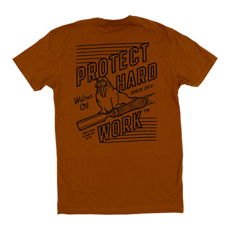 Image of Protect Hard Work Shirt, Orange