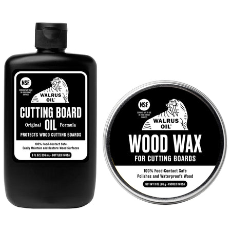 Image of Cutting Board Oil and Wood Wax, Bundle