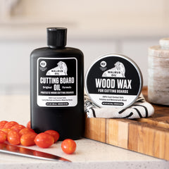 Cutting Board Oil and Wood Wax, Bundle