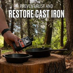 Cast Iron Oil - 100% Natural, NSF Certitfied Food-Contact Safe Walrus Oil Cast Iron Oil - 100% Natural, NSF Certitfied Food-Contact Safe Walrus Oil