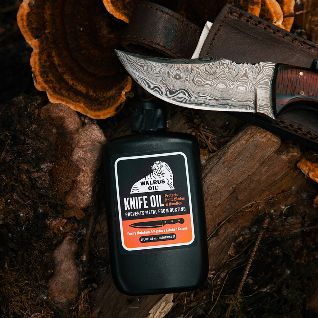 Knife Oil - Restores Knife Blades and Handles - Walrus Oil Knife Oil - Restores Knife Blades and Handles - Walrus Oil