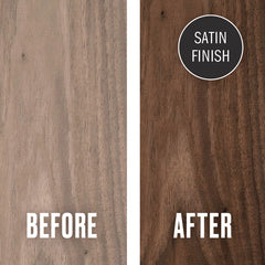 Before and After Polymerized Tung Oil