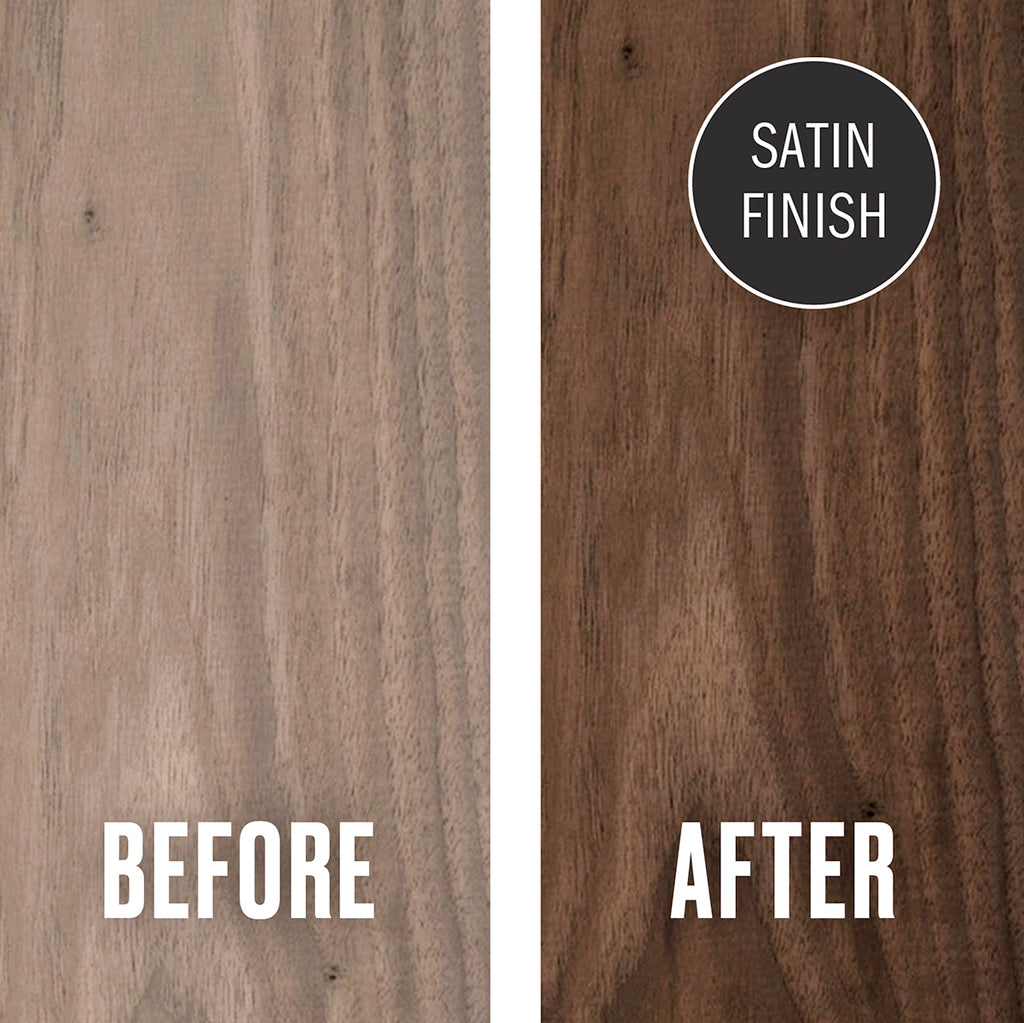 Before and After Polymerized Tung Oil