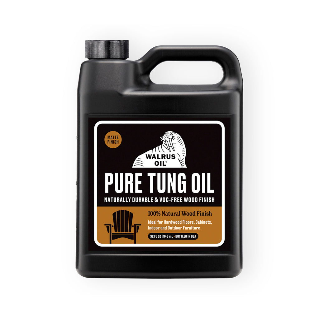 Pure Tung Oil 32oz by Walrus Oil