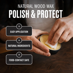 Cutting Board Oil and Wood Wax, Bundle