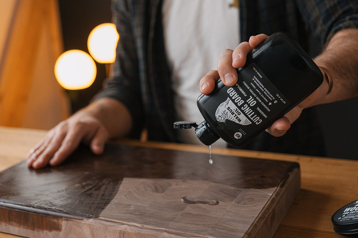 Cutting Board Oil and Wood Wax Set - Walrus Oil