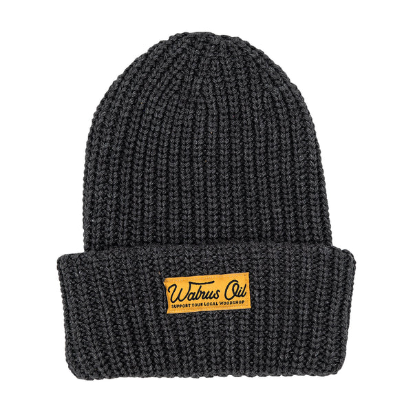 Support Your Local Woodshop, Knit Beanie– Walrus Oil