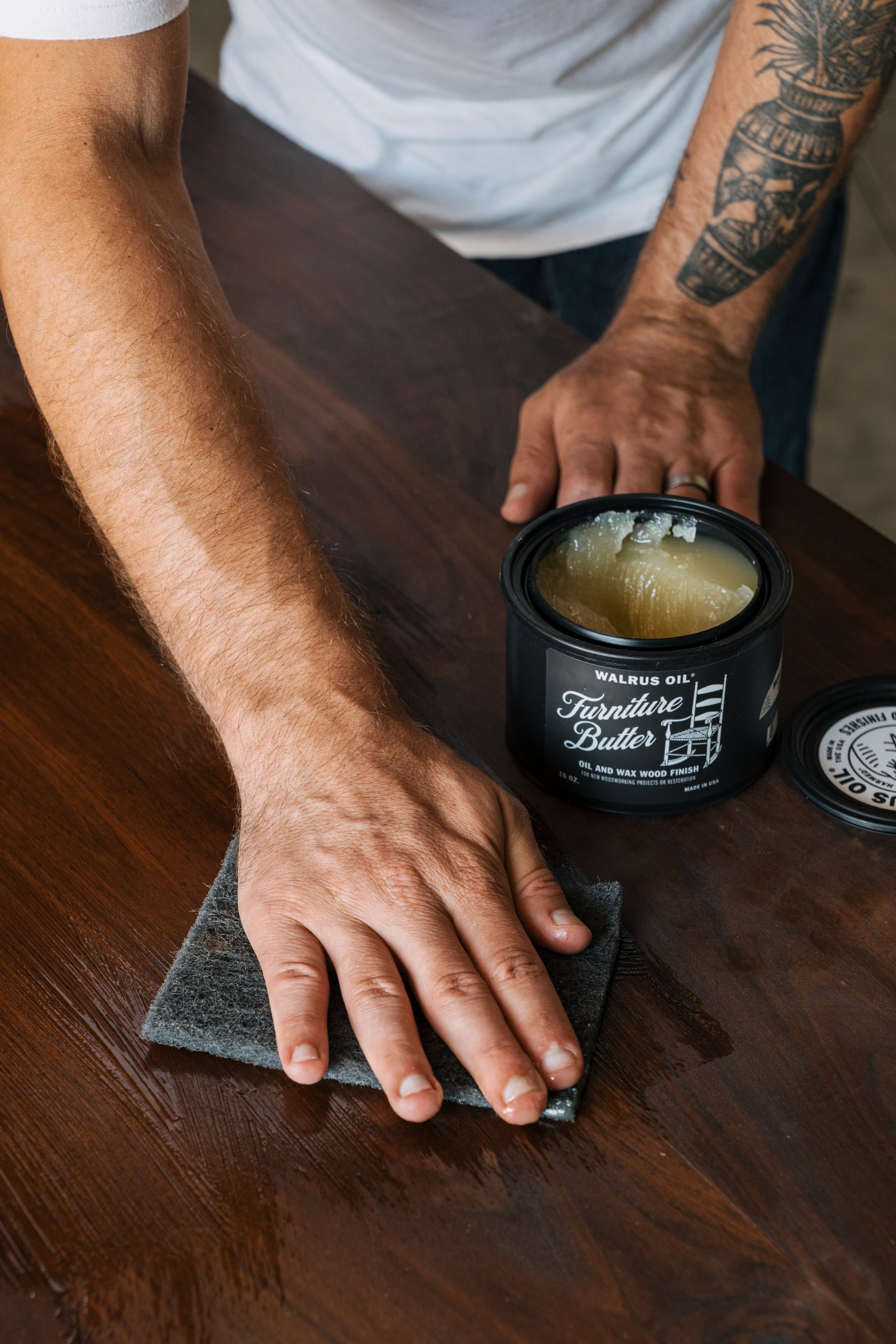 Walrus Oil - Furniture Butter, Paste Wax Wood Finish