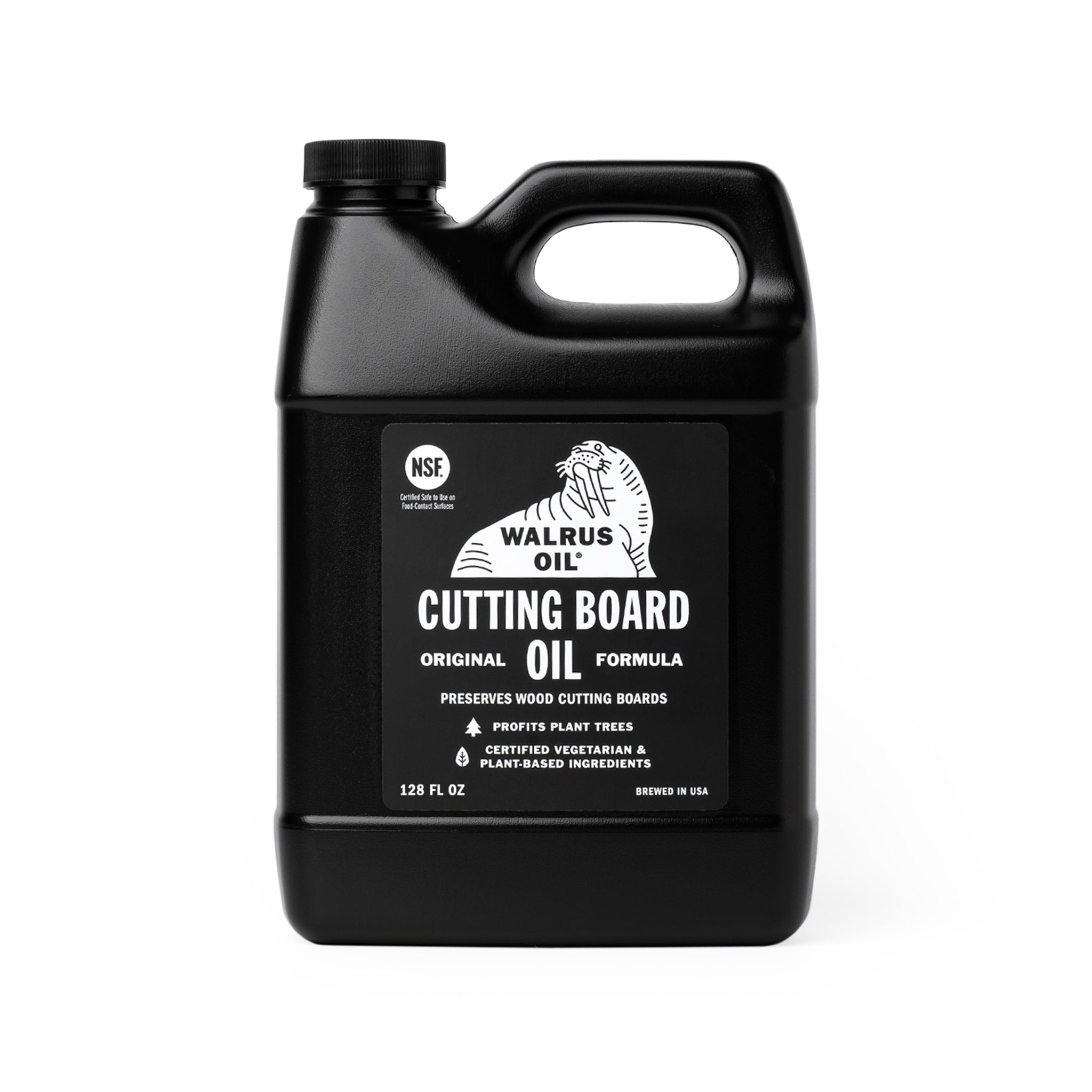Cutting Board Oil 100 FoodContact Safe Walrus Oil