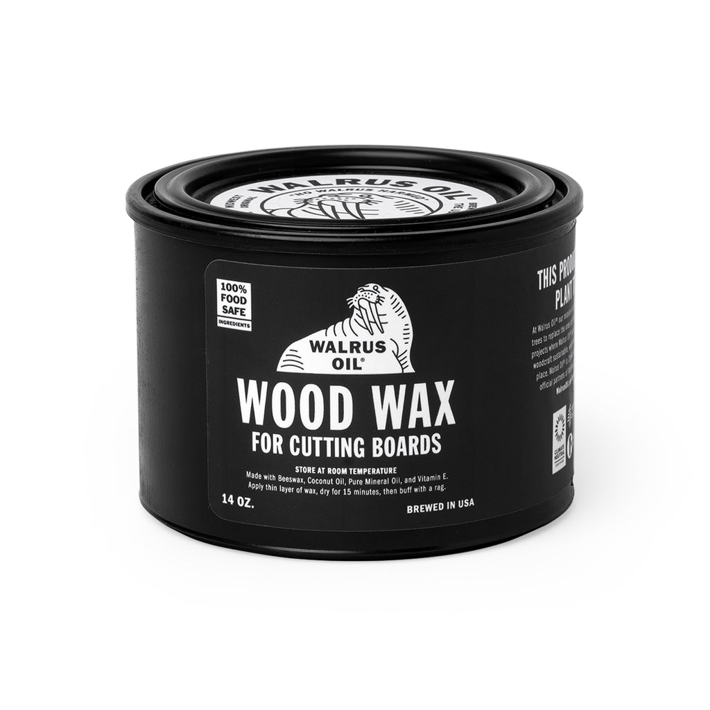 All Natural Wood Wax for Cutting Boards 4 Oz Coconut Oil 